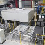 Produktionshalle des Gummiwerkes Kraiburg